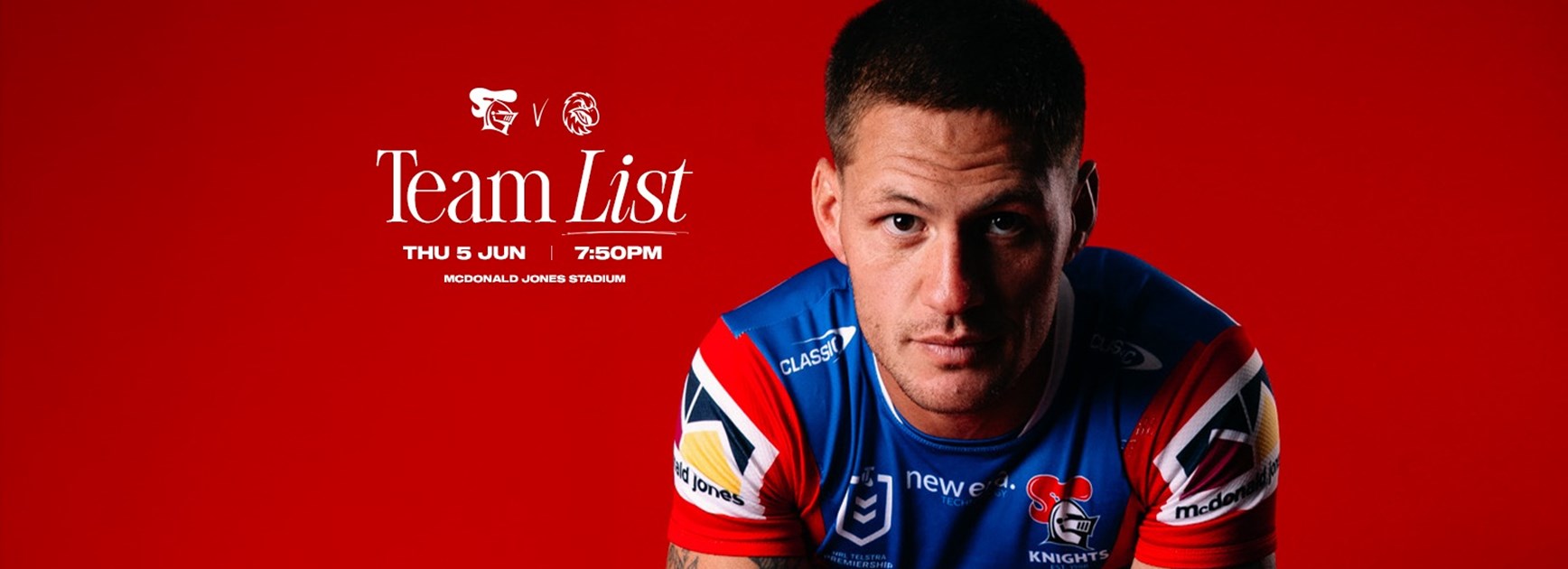 Round 14 NRL team list