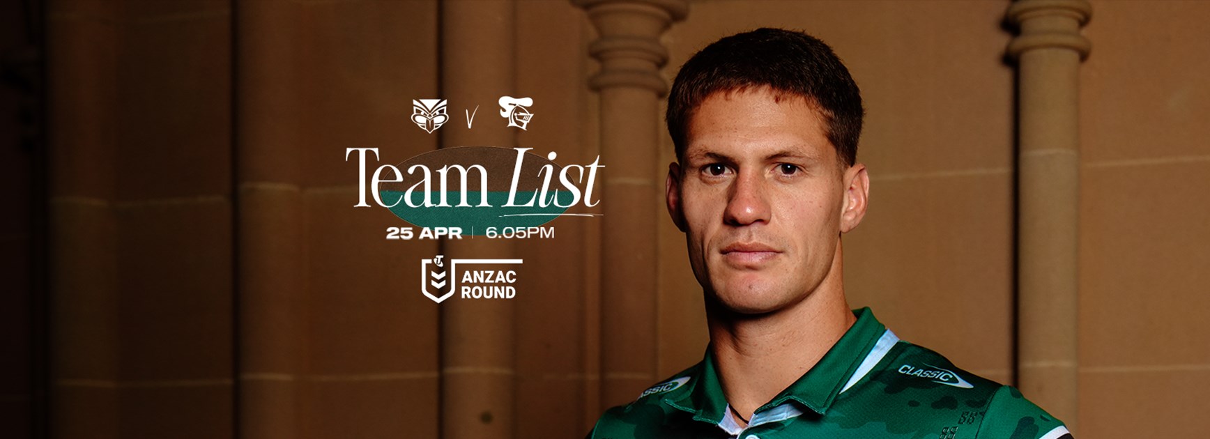 Anzac Round NRL team list