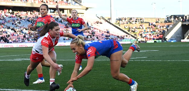 NRLW Match Highlights: Knights v Dragons