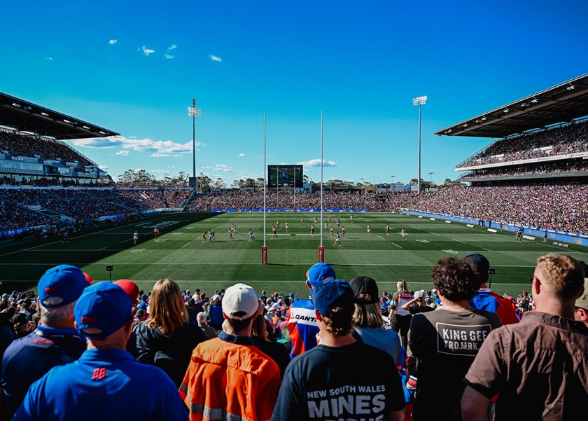 Nothings beats a packed McDonald Jones Stadium on an afternoon in Newcastle.
