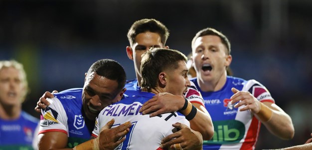 Lucas hat-trick highlights Knights victory over Penrith in Bathurst