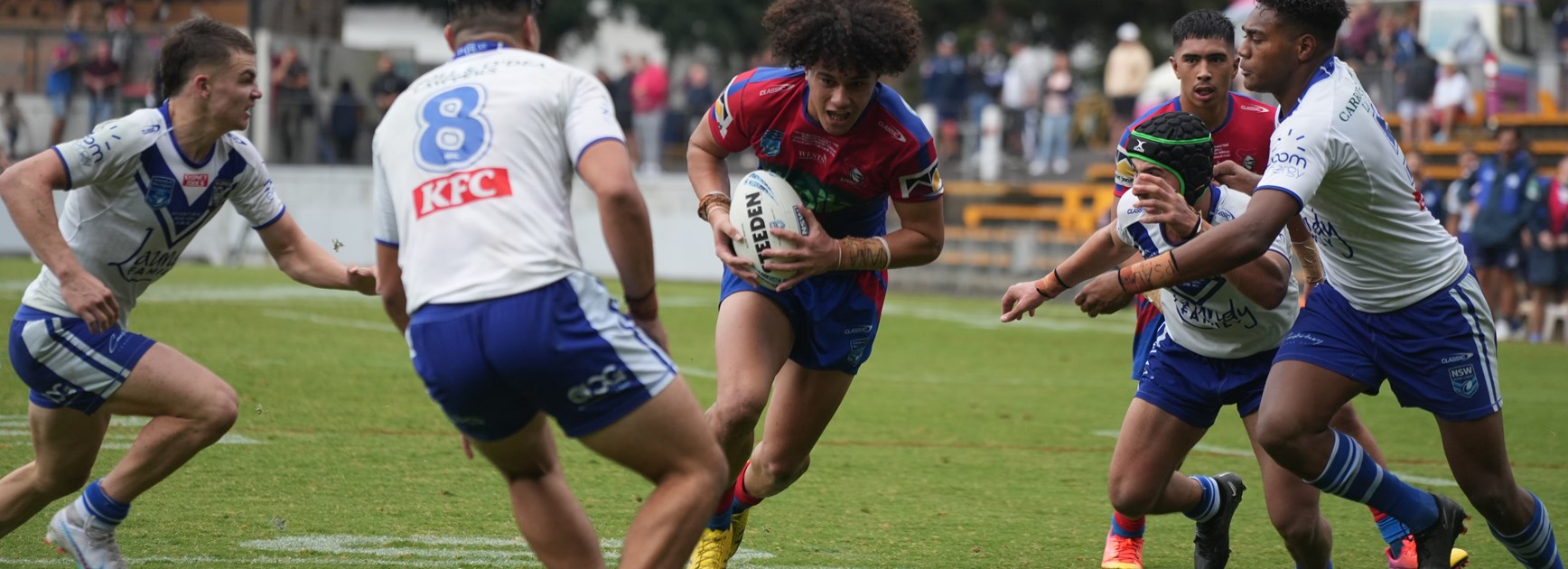 Bulldogs cheered on by NRL squad for Harold Matthews win