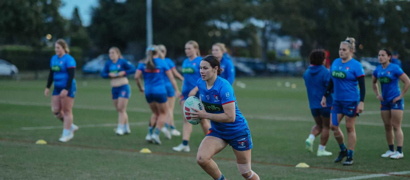 Gallery: NRLW side prepare for Raiders battle