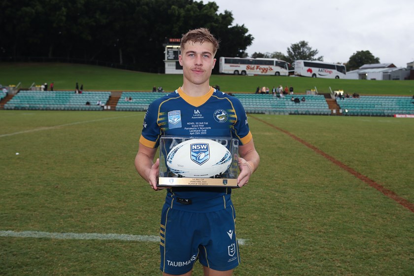 Parramatta half Ethan Sanders