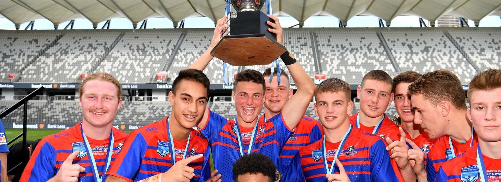 Newcastle crowned Harold Matthews champions