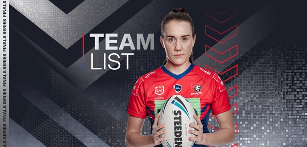 Knights v Dragons NRLW Semi-Final team list