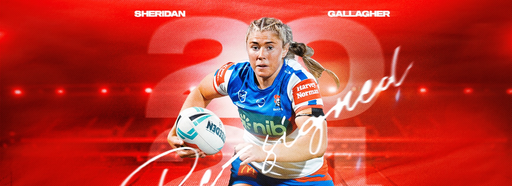 Knights re-sign Sheridan Gallagher