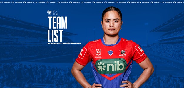 Knights v Broncos NRLW Round 5 team list