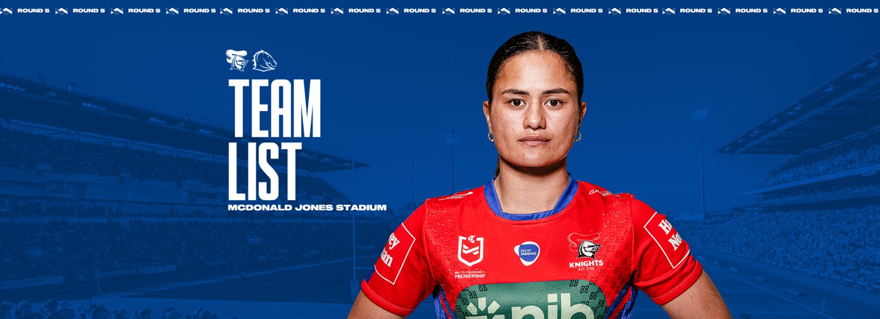 Knights v Broncos NRLW Round 5 team list