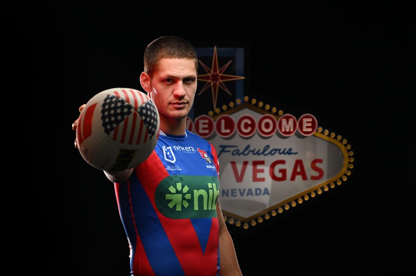 Knights Captain Kalyn Ponga is set to light up Las Vegas in 2026.