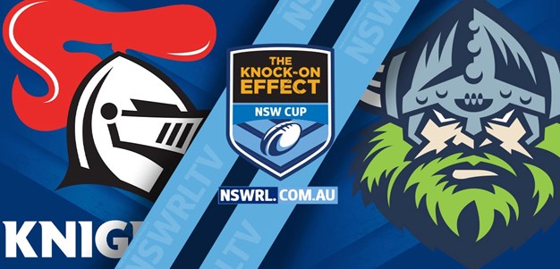 Knights v Raiders NSW Cup Highlights Round 9