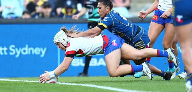 NRLW Grand Final Highlights: Knights v Eels