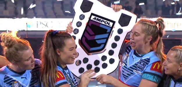 Women's State of Origin presentation