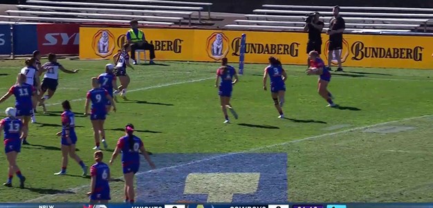 Gallagher scores maiden try