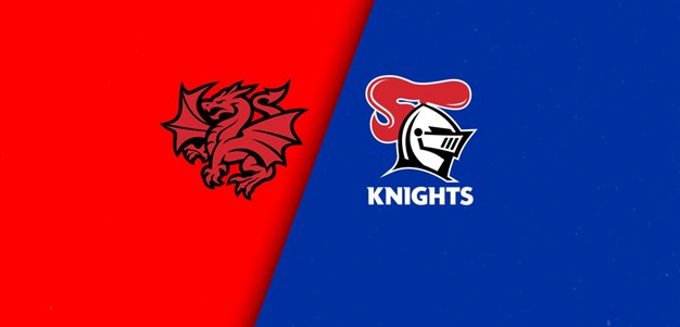 NRL Full Match Replay: Dragons v Knights