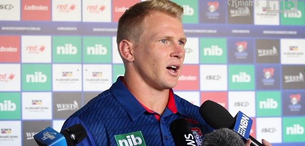 Press conference: Slade Griffin on Round 8