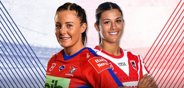 NRLW Teams: Knights v Dragons