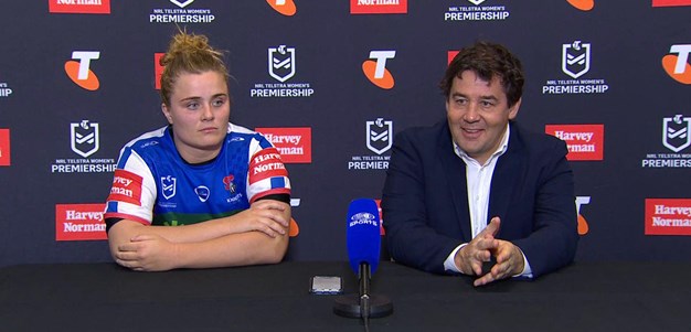 Griffiths and Southwell on claiming minor premiership, team toughness and moving forward