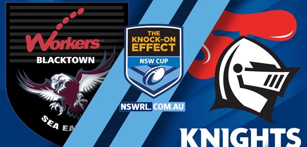NSW Cup Highlights: Knights v Sea Eagles Round 18
