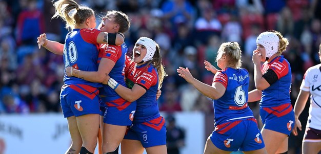 Davison scores her first NRLW try