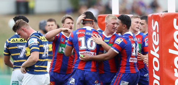 Knights 20s shine in impressive win over Eels